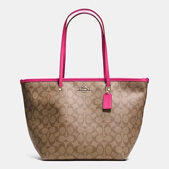 Coach Handbags - Nwot Coach Signature C's Khaki Shoulder Bag Purse